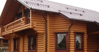 Строительство дома из оцилиндрованного бревна в Архангельске - от 135603 рублей